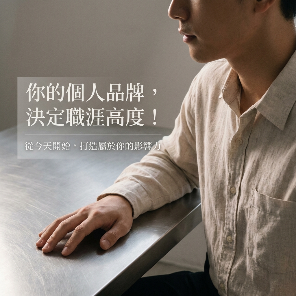 個人品牌：從模糊印象到權威地位的關鍵步驟