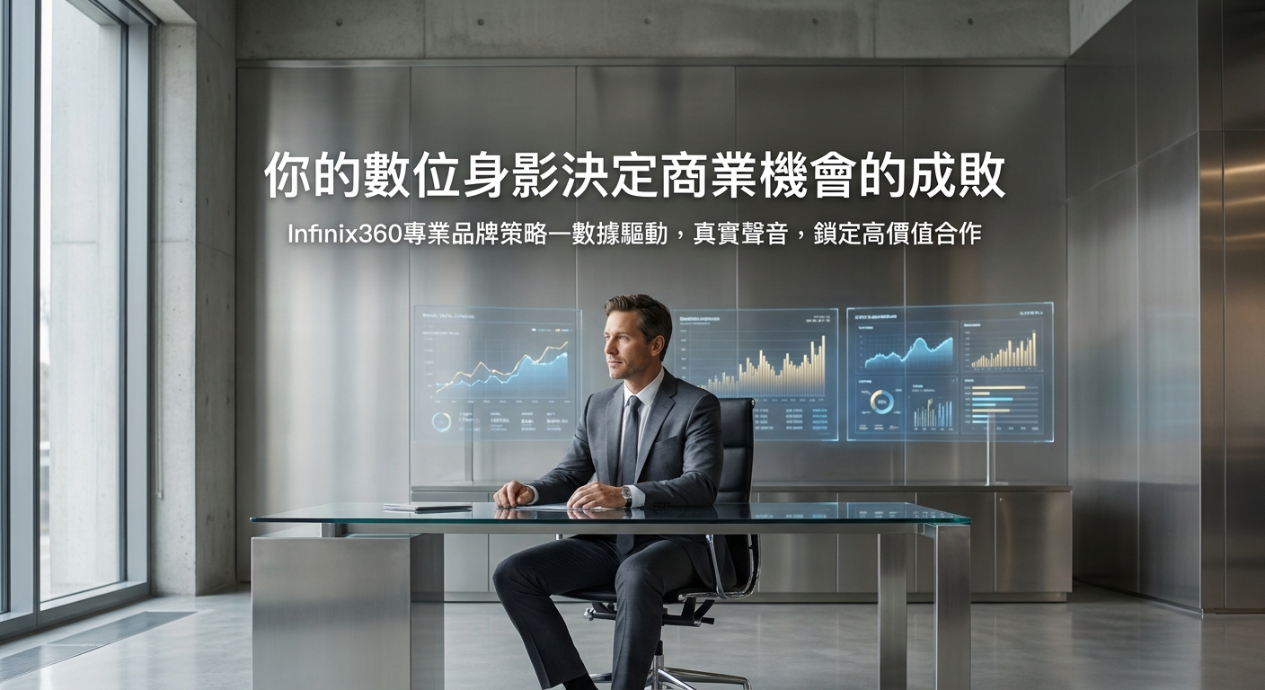 掌控數位身影：Infinix360如何打造不可替代的專業個人品牌護城河？
