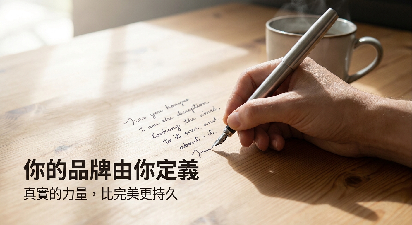 掌握個人品牌核心：從真實自我到專業影響力